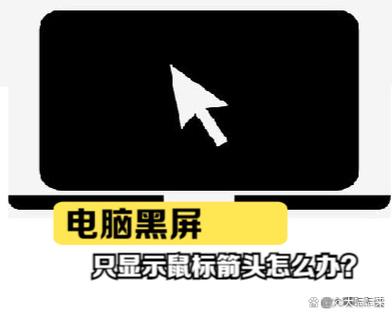 鼠标黑色箭头什么原因