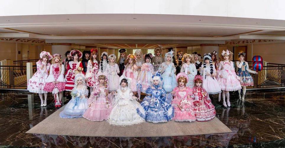 第一次去茶会lolita