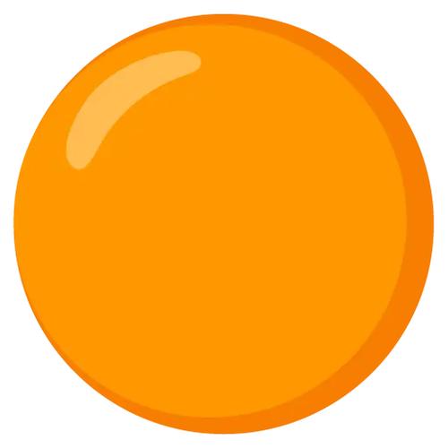 橙色心emoji复制
