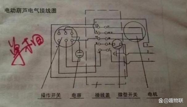 电葫芦4根线接法