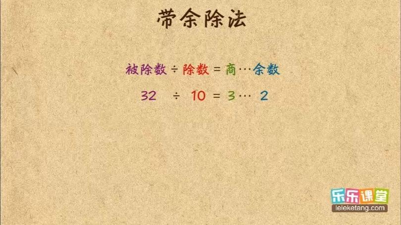 带余除法定理的应用