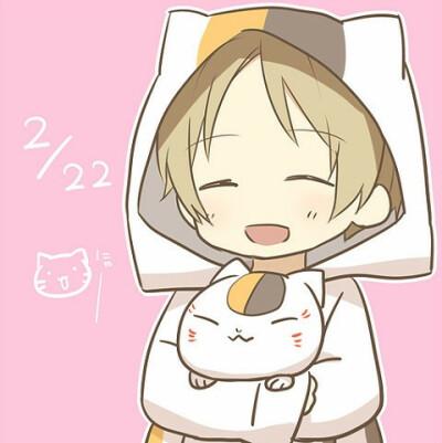 夏目和猫咪老师头像
