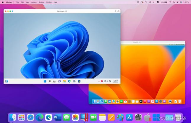 macbook 虚拟机