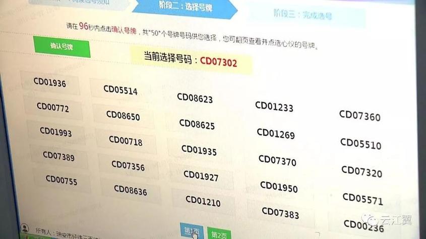 新能源车牌自选