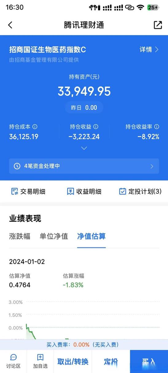 支付宝里的基金