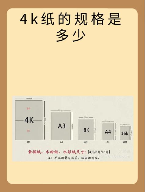 4k就是4开纸吗