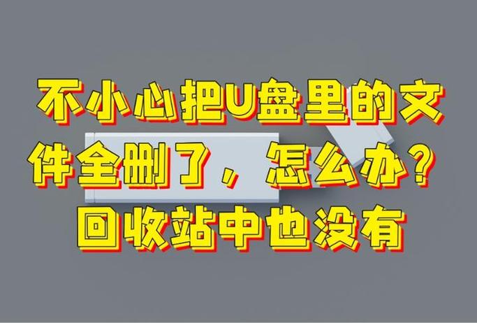 u盘中的文件没有删除了怎么办