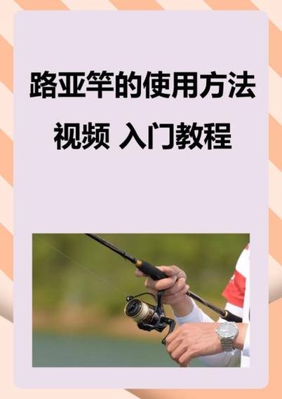 路亚竿怎么使用视频