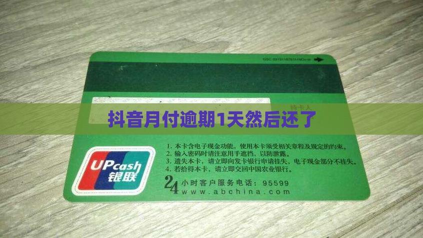 抖音月付逾期了还能用吗