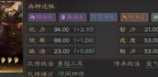 三国志战略版属性解析
