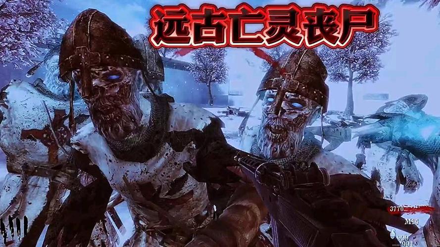 使命召唤5打僵尸的视频