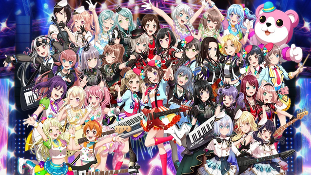 bangdream官方壁纸
