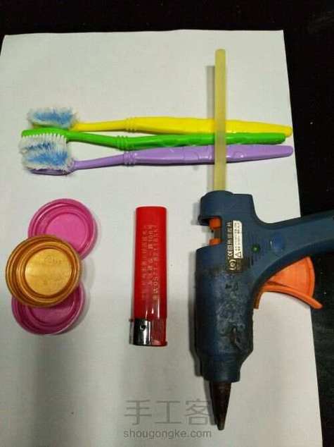 手工自制牙刷