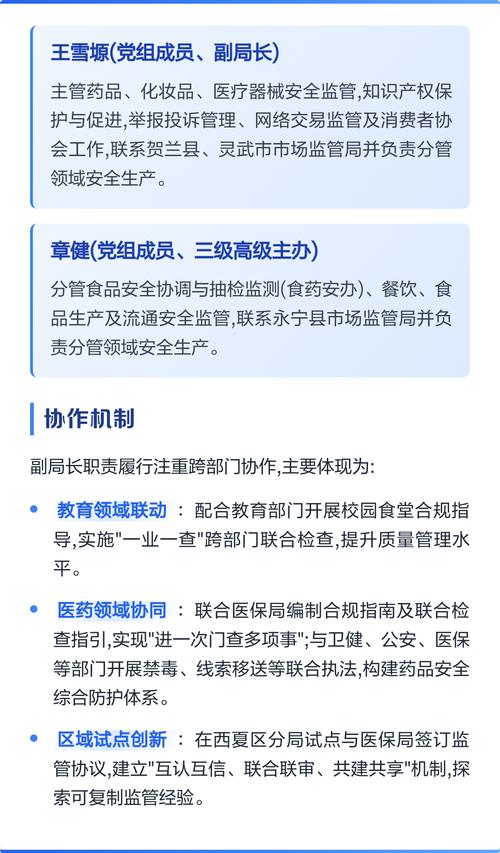 市场监管所副所长职责