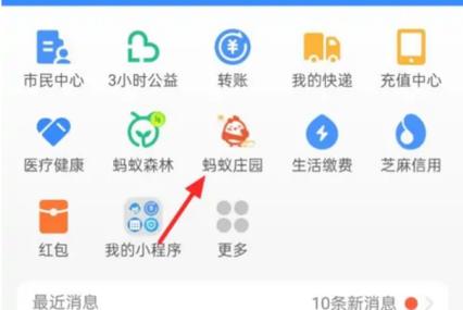 支付宝蚂蚁庄园打开慢