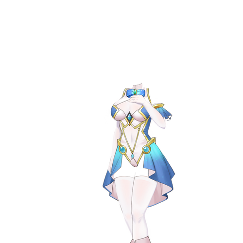 魔法少女苍蓝星魔改版服装