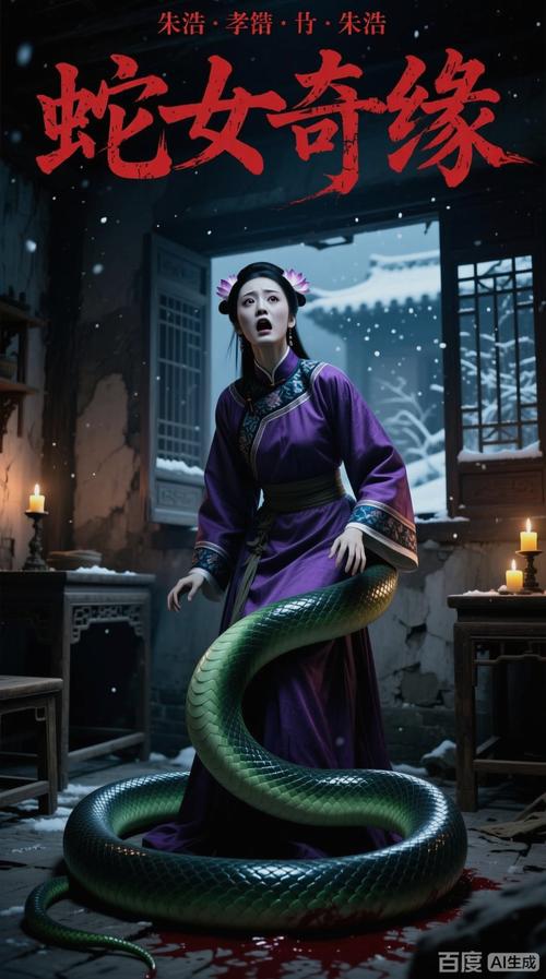 蛇女吃人肚子变大了电视