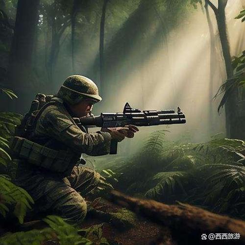 丛林射击游戏图片