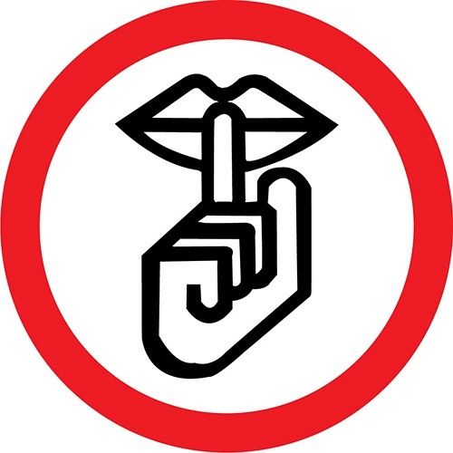 禁止说话