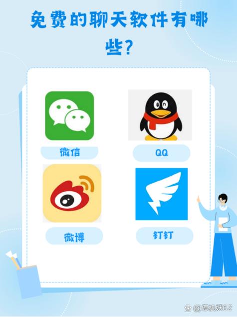 有什么聊天软件不用花钱