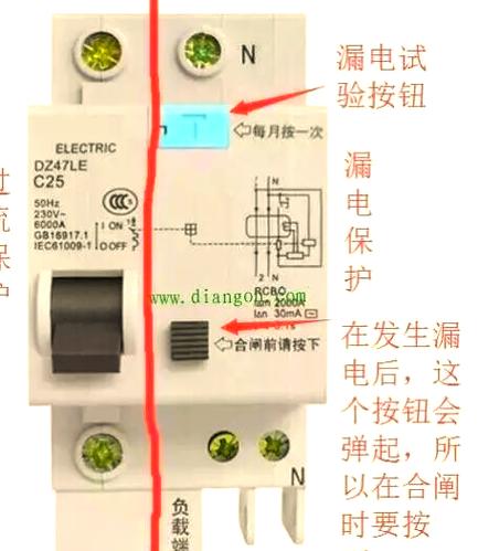 漏电保护器一直亮红灯