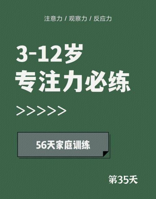 如何让孩子提高专注力和注意力