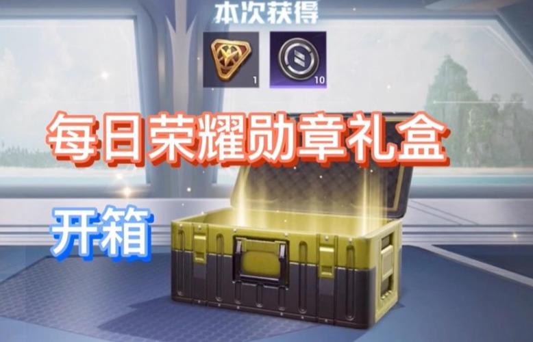 和平精英军需宝箱多少钱能抽一套