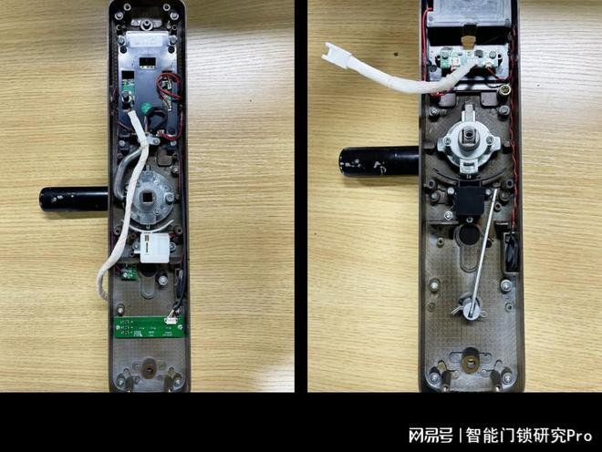 门锁内部结构组装图