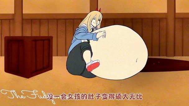 女子被强制喂食变成大肚子