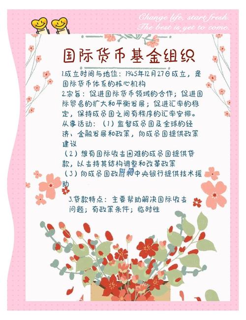 国际货币基金组织宗旨和职能