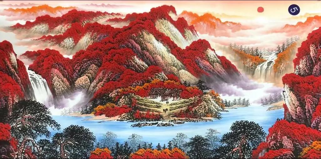 鸿运当头画图片大全