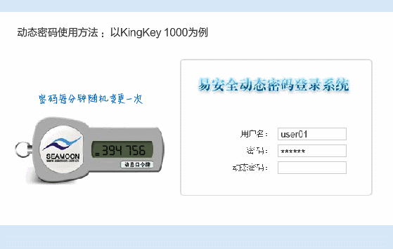 手机动态口令牌