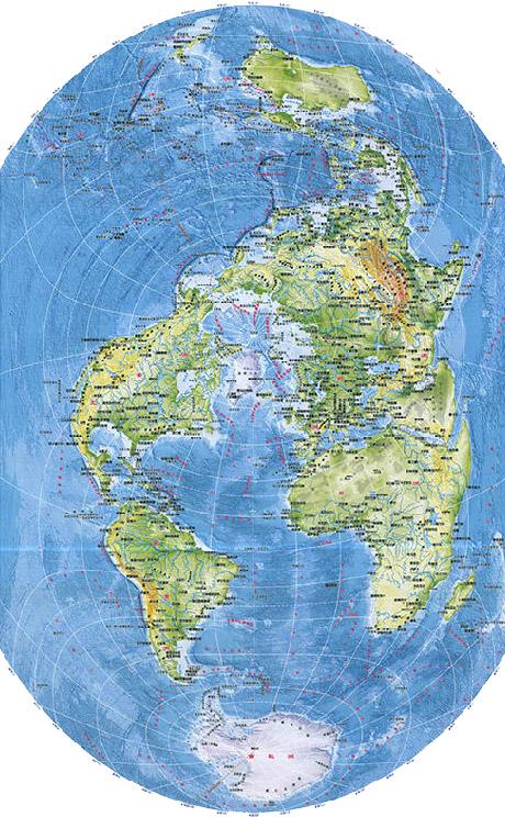 世界竖版地图超清截图3