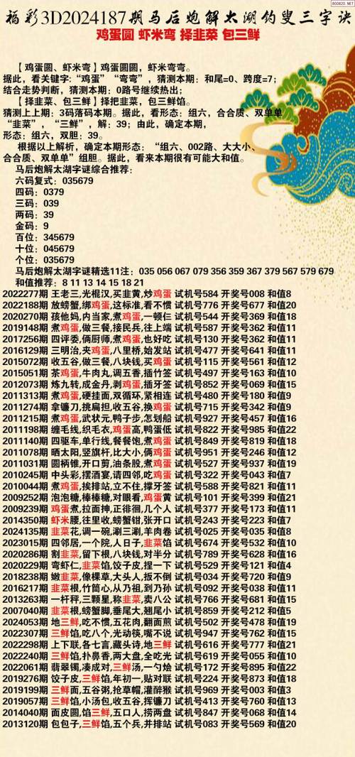 马后炮3d太湖钓叟字谜每日更新