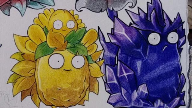 画100个植物大融合版