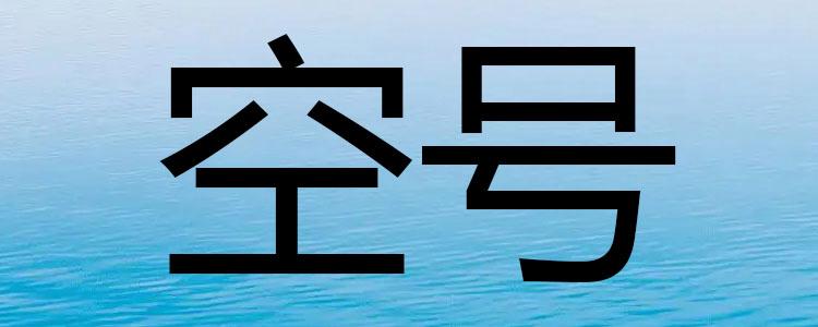 空号
