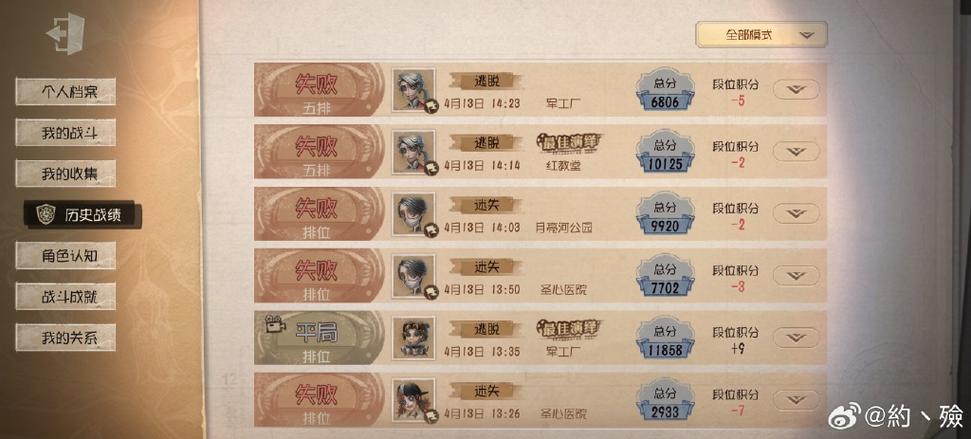 第五人格四黑是什么意思截图2