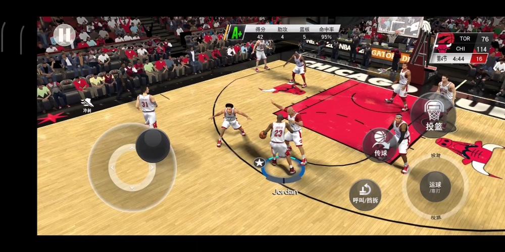nba2k20隔扣动作