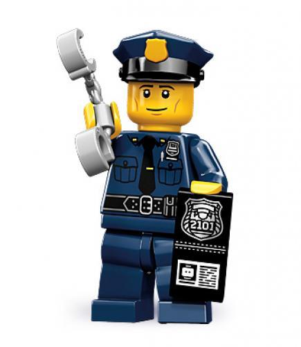 乐高警察玩具