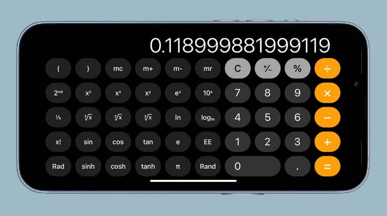 iphone手机计算器