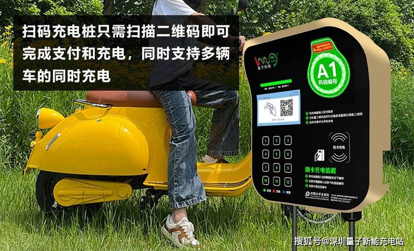 小区电动车刷卡充电桩使用步骤