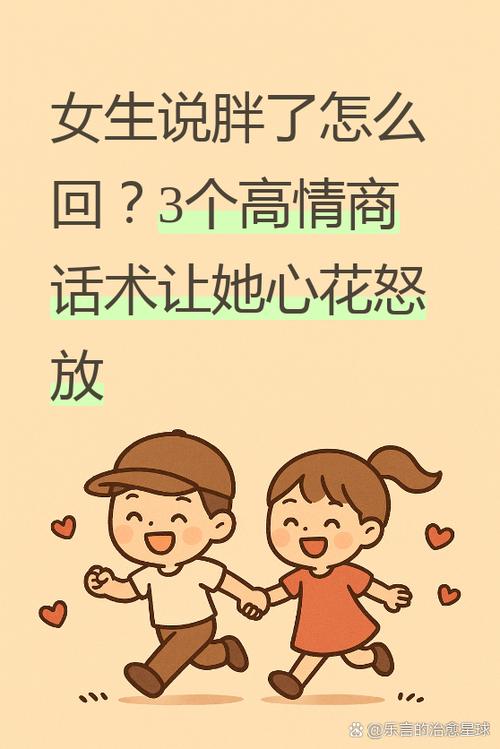 幽默地回应女生自称胖的人