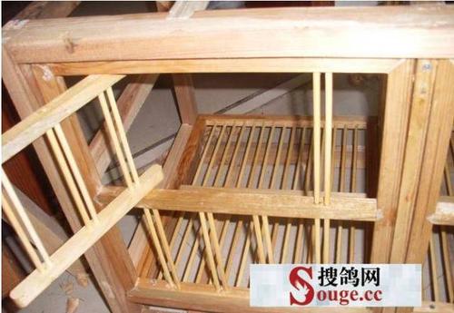 水果箱做鸽子配对笼