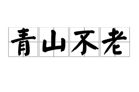 青山不变