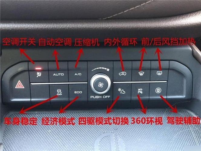 哈弗f7按键功能视频