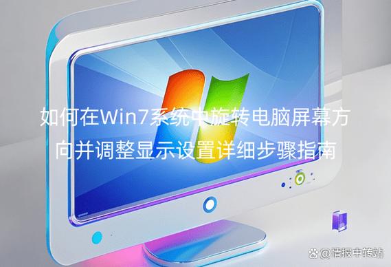 电脑屏幕怎么调整方向截图2