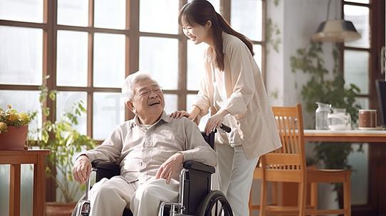 招护工照顾老人