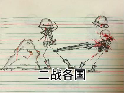 火柴人还原二战