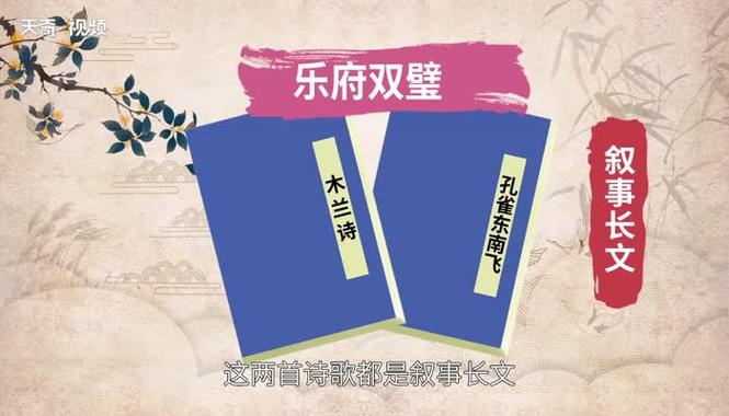 乐府双璧是什么讲了什么内容