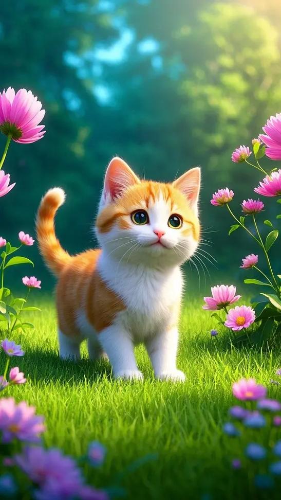 可爱的猫咪图片